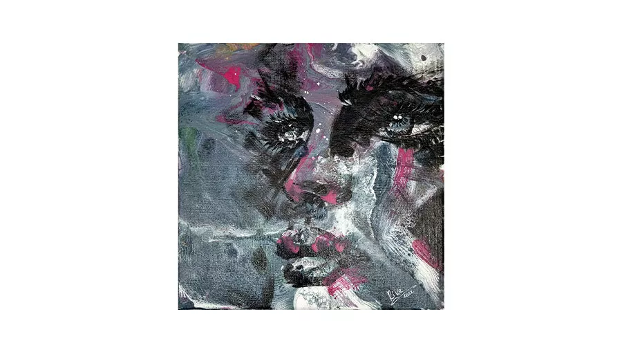 Pouring Portrait 1